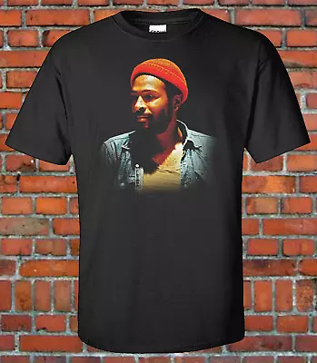 Marvin Gaye R&B Music Singer T-Shirt Unisex Cotton Tee Classic EXCLUSIVE • $15.99