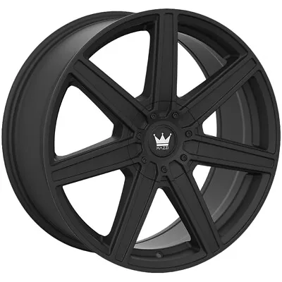 $270.99 • Buy Mazzi 376 Laguna 20x8.5 5x112/5x120 +35mm Matte Black Wheel Rim 20  Inch