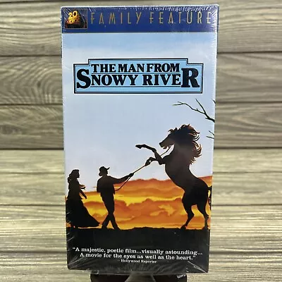 The Man From Snowy River (VHS 2000 20th Century Fox) Free Shipping! • $6.99
