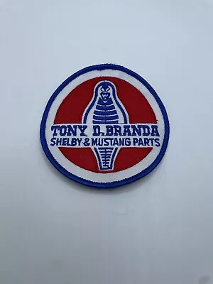 Vintage Tony D Branda Shelby And Mustang Parts Patch • $11