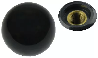 64-88 Gm 1 7/8 Black Hurst 4 Speed Shifter Handle Ball Knob Fine Thread 3/8-24 • $21.50