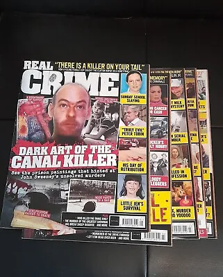 £10 • Buy Real Crime Magazines X 5 Rrp £4.25 Issues 101, 102, 103, 104 And 105