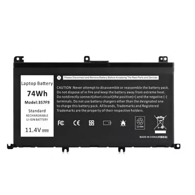 357F9 Battery For Dell Inspiron 15 7000 7559 7566 7567 7759 7557 P57F P65F 0GFJ6 • $64.53