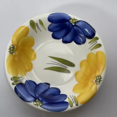 Maxam  Mediterranean Bowl 8 1/4 Inch Soup Pasta Bowl Floral Design • $17.98