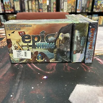 Tiny Epic Vikings Kickstarter Edition + Raganrok Expansion • $45