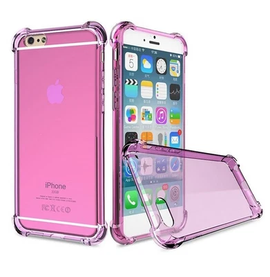 $4.45 • Buy Shockproof Tough Gel Clear Case Cover For Apple IPhone 12 11 Pro  5 6 7 8 Plus X