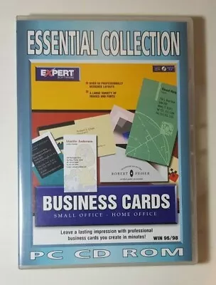 Business Cards PC CD Rom 1998 Essential Collection - VG Condition - Free Post • $5.35