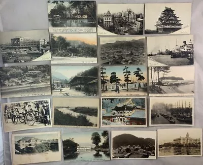 Early 1900s Postcard Lot (19) Japan Nikko Kyoto Osaka Kobe Nagasaki RPPC Photo + • $16.96