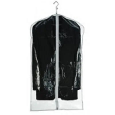  Only Hangers Clear Vinyl Garment Bag W/ Zipper 6PK • $35.08