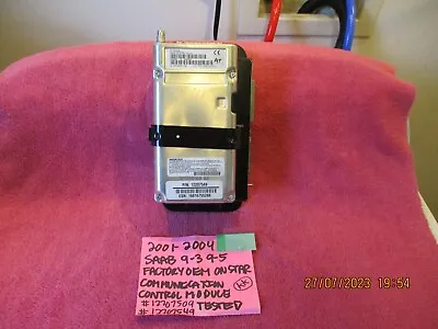 Saab 9-3 9-5 Gm Factory Oem Onstar Navigation Communication Control # 12207509 • $40