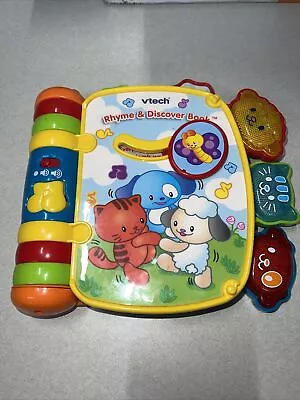 $10 • Buy Vtech Rhyme And Discover Book Electronic Toy Educational Works