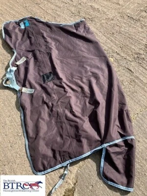 £40 • Buy Amigo 7'0 Bravo 12 XL Plus Heavy Winter Turnout Waterproof Horse Rug Blue (used)