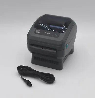 Zebra ZP 450 Thermal Label Printer (RS-232 & Parallel Port) *With Power Cord * • $119.99