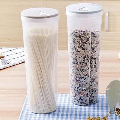 Airtight Food Storage Container Kitchen Pasta Noodle Grain Cereal Container Box • $17.67