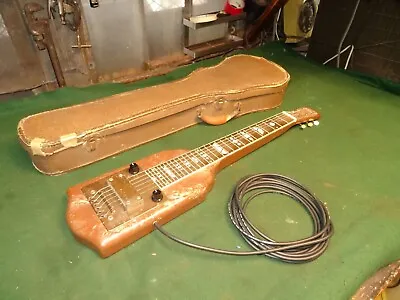 1947 Supro Lap Steel W/ OHSC Original Case New Electronics And Cord • $499.99