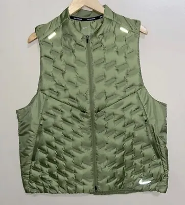 Nike Therma-FIT ADV Repel Down-Fill Running Gilet DD5695-334 Men's Size Small S • $118.21