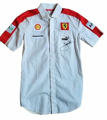 F1 Formula 1 Jacky Ickx Signed Original Ferrari Crew Shirt • $999