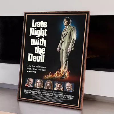 Late Night With The Devil Movie Poster • $19.99