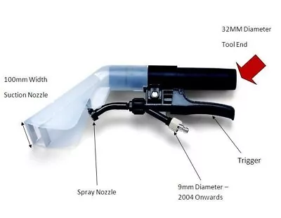 £29.99 • Buy Numatic George Hand Tool CT370 CT570 CTD570 CT900 CTD900 VALETING SPRAY 601225 P