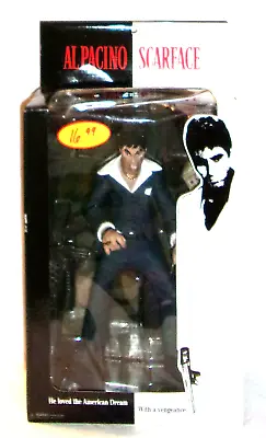 New 2004 Al Pacino Scarface The Enforcer 10  Action Figure Mezco Toyz • $63.99