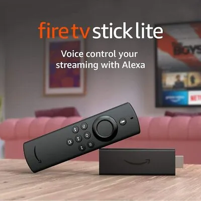 Amazon Fire TV Lite Stick Remote Streaming Box Netflix HDTV Digital 1080p AU • $69.99