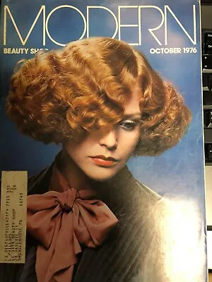 Vintage Modern Beauty Shop Magazine October 1976 • $13.75