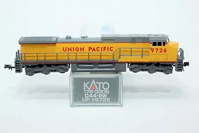 $139.99 • Buy N Scale KATO 176-3305 GE C44-9W  Union Pacific  Diesel Locomotive #9726