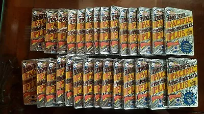 1992 NFL Pacific Pro Football Plus Sports Cards Series 1 ~ 28 Unopened Packs • $18