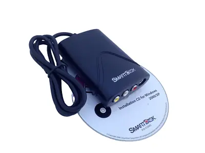 Audio Video USB Adapter Convert VHS Tape To PC CD DVD For WIN XP Or 2000 Only • $28.98