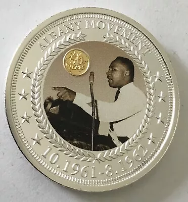 Bradford Exchange Martin Luther King Jr. Albany Movement Coin Medal • $9.95