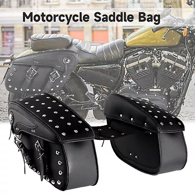 Motorcycle Saddlebags Side Bags For Kawasaki Vulcan VN1500 1600 1700 Classic • $119.99