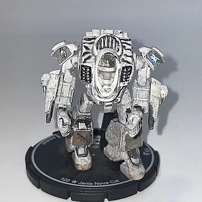 Rare MechWarrior Figure (WizKids 2002) Janis Nova Cat - Arbalest • $12.74