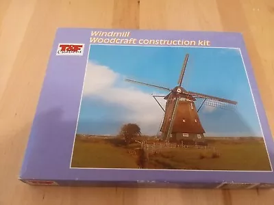 Windmill Woodcraft Construction Kit T & F Creations Holland Dutch WIndmill • $28