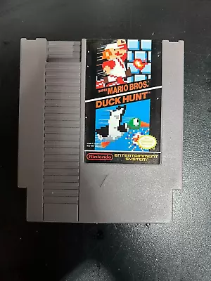 Super Mario Bros./Duck Hunt (Nintendo Entertainment System 1988) • $10