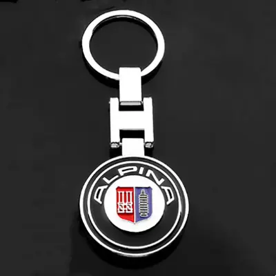 3D Metal Alpina Emblem Auto Keyring Keychain Key Chain Ring Car Decoration Gift • $9.96