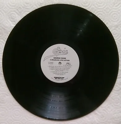 £29.99 • Buy George Duke A Brazilian Love Affair Original 1980 Demo Ex. Condition LP Vinyl.