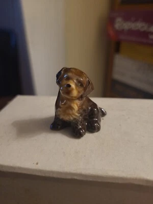 £2.49 • Buy Vintage Wade Whimsies Porcelain Puppy Dog