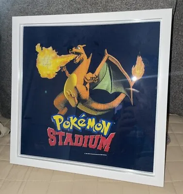 GRAIL | 2000 01 Y2K Charizard N64 Pokémon Stadium Nintendo Power Promo Shirt • $350