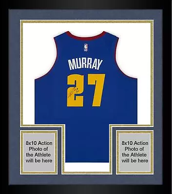 Framed Jamal Murray Nuggets Signed Jordan Brand 2021 Statement Swingman Jersey • $649.99