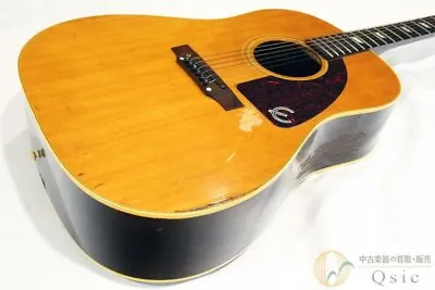 Acoustic Guitar Epiphone FT79 TEXAN Solid Spruce Top Mahogany Neck S/N 506420 • $3442