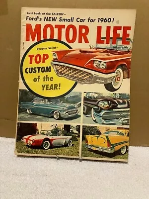 Motor Life Magazine - July 1959 - Top Custom - 1st Look At Ford Falcon • £4.05