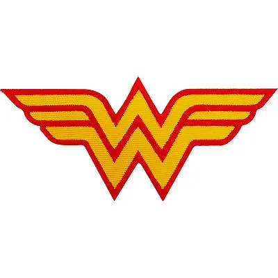 £2.79 • Buy Wonder Woman Patch Embroidered Iron Sew On T Shirt Bag Fancy Dress Costume Badge