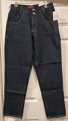 Nwt Guess Pascal Loose Fit Zip Fly Jeans • $39