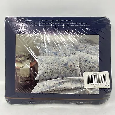 Vintage NOS Lady Pepperell  Twin Sheet Set Paulina Floral  180 Thread Count • $39.99