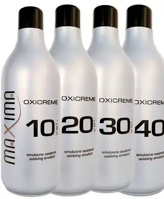 MAXIMA OXICREME HAIR COLORING / BLEACHING PEROXIDE CREME 1000ml • £8.39