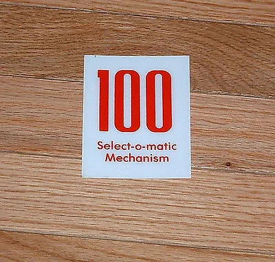 Seeburg  100 Mechanism Insert • $9.75
