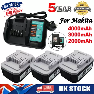 18V Makita BL1813G BL1815G 4Ah G-Series Battery HP457D 195608-4 + DC18WA Charger • £24.90