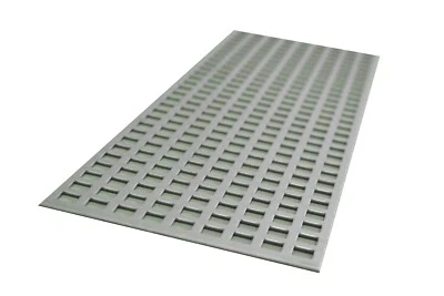 Tôle Perforée Acier Galvanisé 2mm Qg10-15 1000x700mm - Grille Métallique Robuste