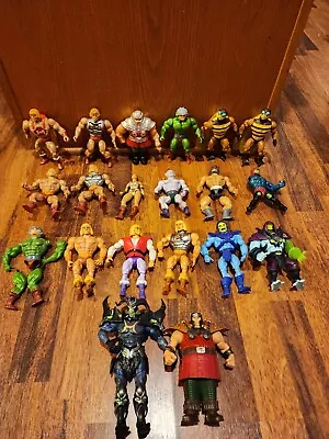 He-Man Masters Of The Universe MOTU Vintage 80s And 2020 Lot Of 18 With 2 Parts • $110