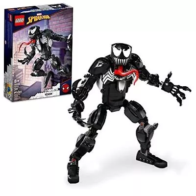 LEGO Marvel Venom Figure 76230 Fully Articulated Super Villain Action Toy Spid • $90.05